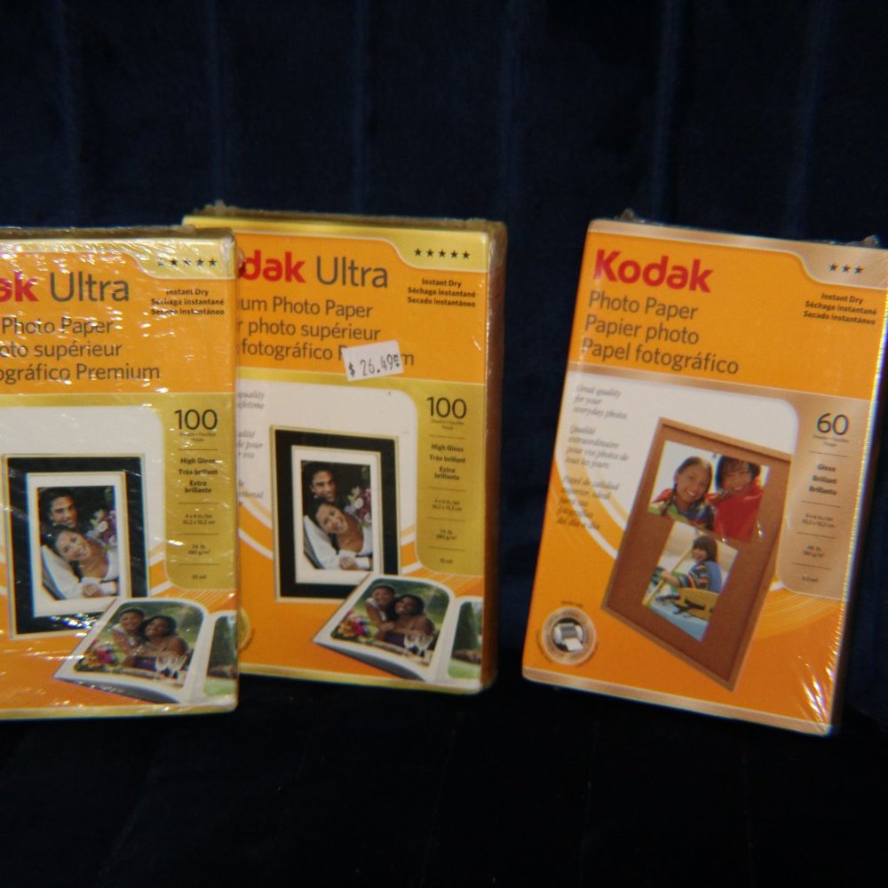 BRAND NEW **BUNDLE** Kodak Ultra Premium Photo Paper